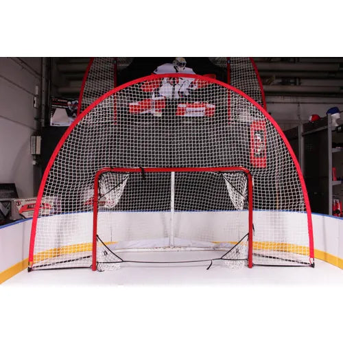 Skyddsnät för hockeymål