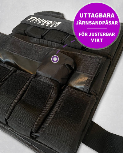 Viktväst PRO 30 kg Normal