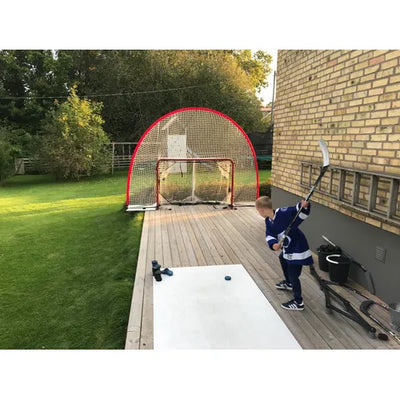Skyddsnät för hockeymål