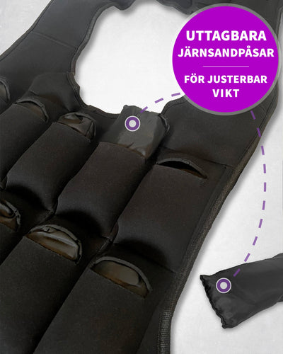 Viktväst PRO 10 kg Normal