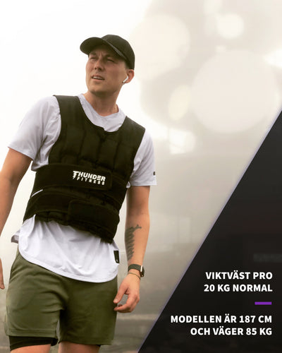 Viktväst PRO 20 kg Normal